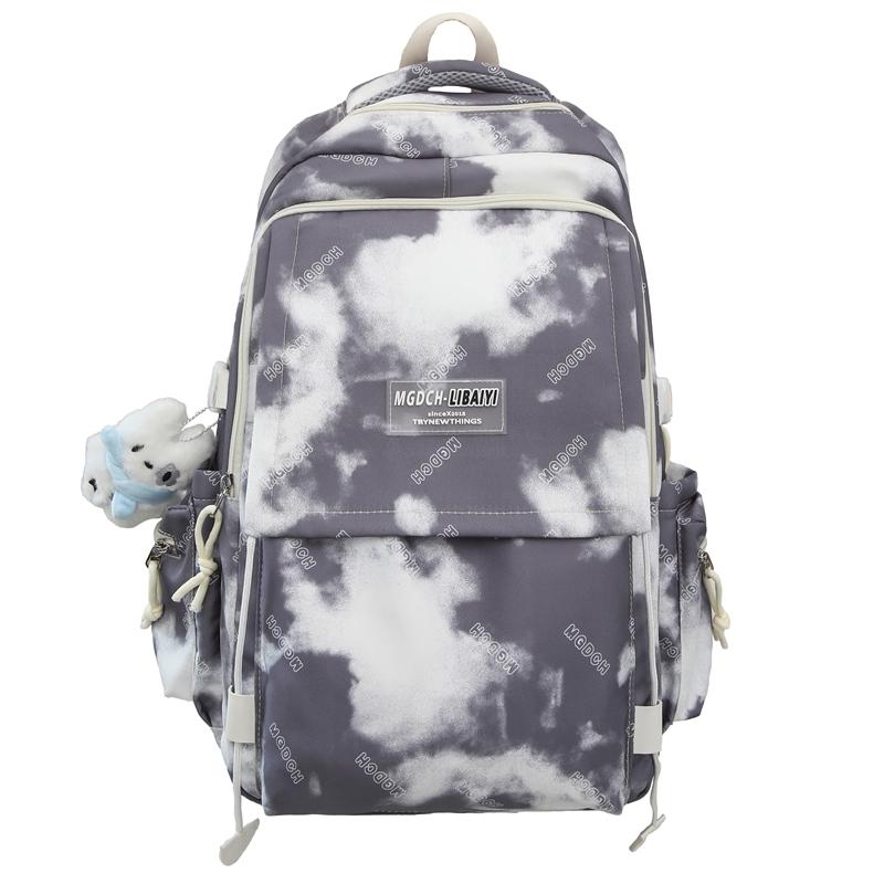Women's Large Capacity Backpack Computer Travel Backpack Lightweight Senior High School Student Schoolbag