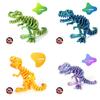 Symulacja Kolorowy Szkielet Dinozaura Jurajskiego Zabawka Drukowanie 3D Szkielet Dinozaura Tyranozaur Rex Ozdoba Domowa Rękodzieło Prezent dla Chłopca