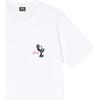 Stussy Printed Crew Neck T-Shirt Men tops White 3903760