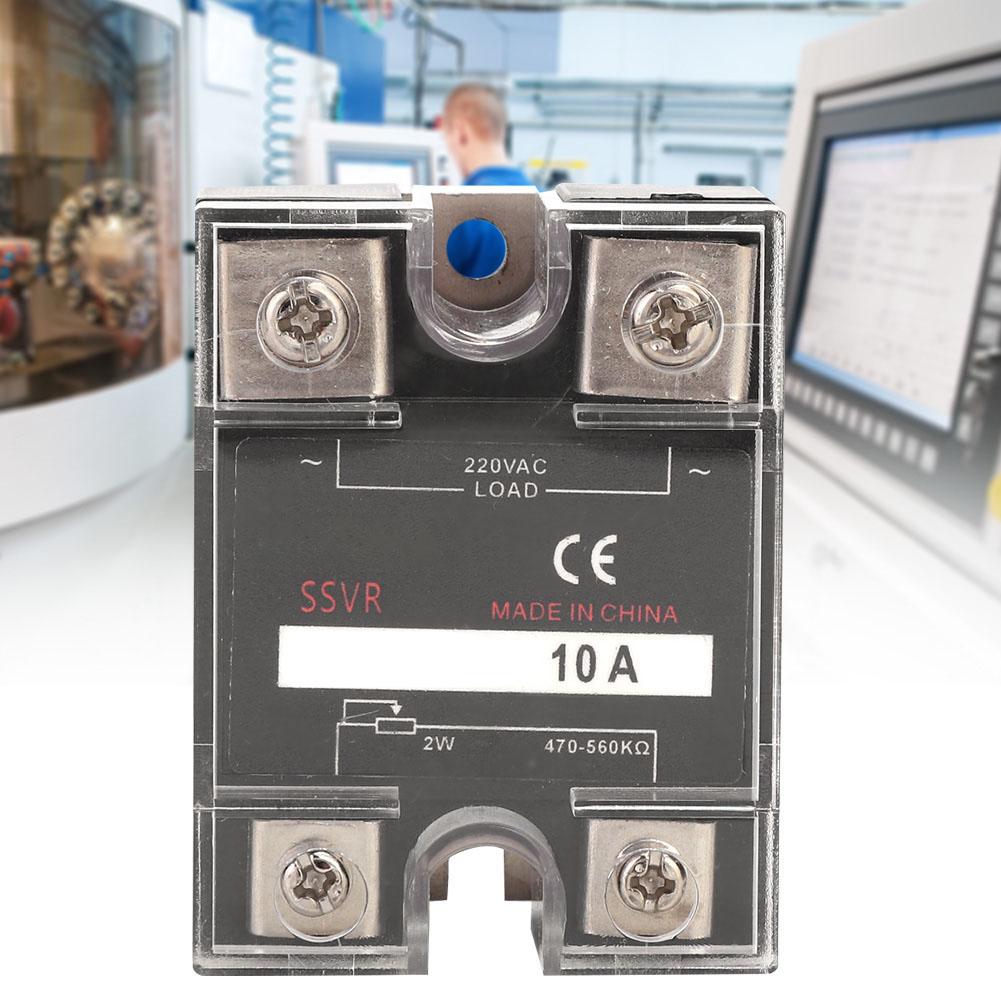 Solid State Voltage Regulator Single Phase SSVR 470560K Ohm  Load 220VAC Electrical Supplies(BERMR