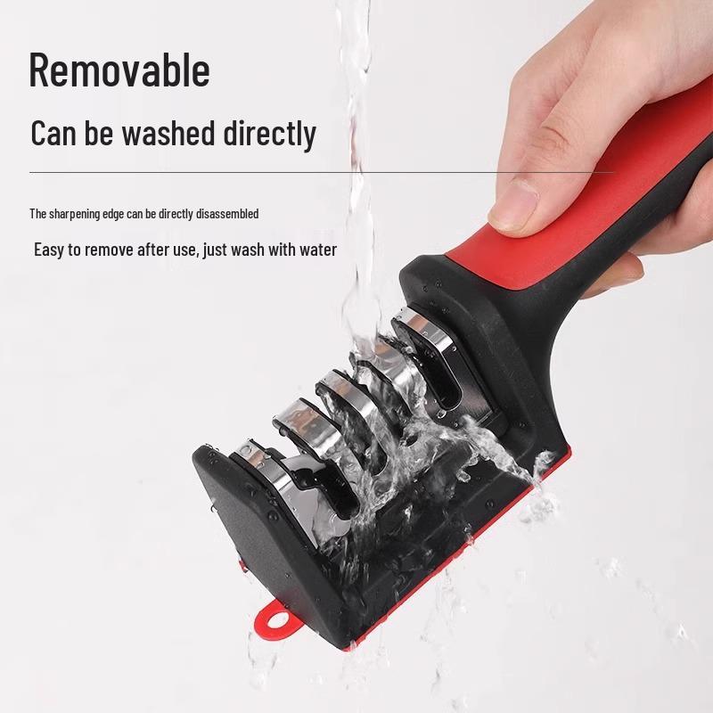 Multifunctional Diamond Kitchen Knife Sharpener and Whetstone for Home and Restaurant Use