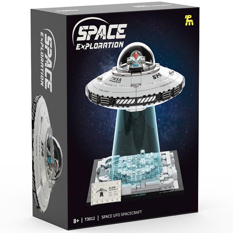 T3012 Space Series: UFO Spaceship Building Blocks for Boys