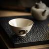 100ml Hand-painted Pomegranate Tea Cup Underglaze Color Master Single Cup Powder Yin Mug Coarse Tasting Tea Bowl Kung Fu Teaset