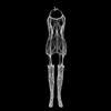 Women Mesh Bodystocking Bodysuit Lingerie,Hollow Out Fishnet Body Socks Underwear,Lace Teddies Bodysuit Tight One-piece Stockings Lace Nightwear