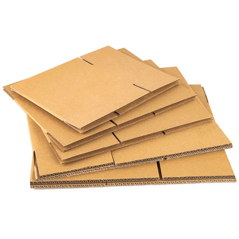 10Pcs Folding Corrugated Paper Box Mailing Shipping Gift Box Cardboard For Business Shipping Express Packaging Boxes
