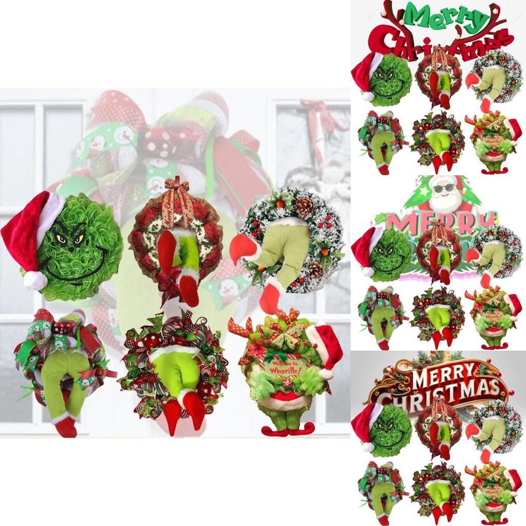 Inspirierter Weihnachtskranz Festliche Feiertagsdekoration für fröhliche saisonale Feiern