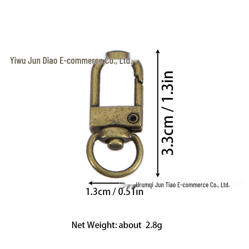 U-Shaped Keychain & Handbag Hook Hardware for Dogs