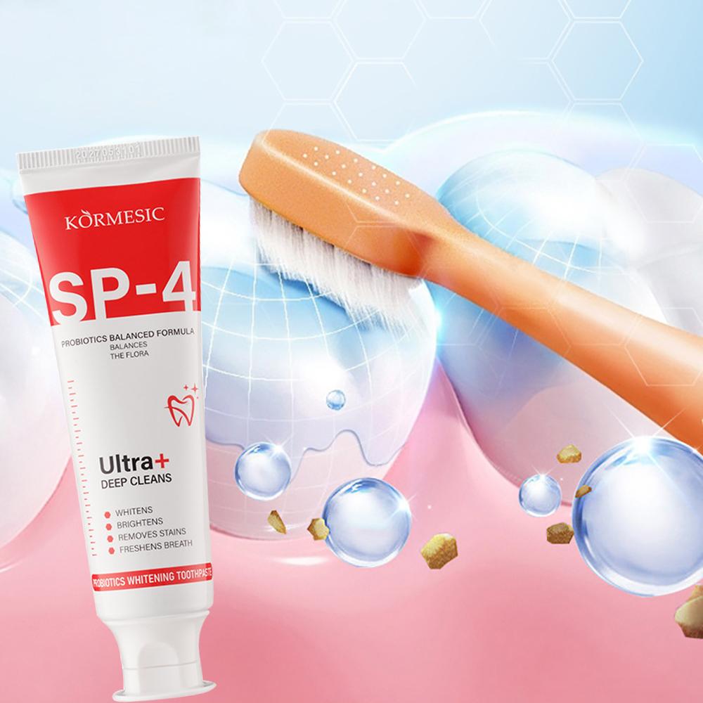 Προβιοτική Λευκαντική Οδοντόκρεμα, 100γρ. - Βαθύς Καθαρισμός & Δροσερή Αναπνοή για Λαμπερά Δόντια