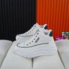 High-top little white shoes 2025 autumn new Korean version ins female students thick-soled height-increasing small sports and leisure shoes