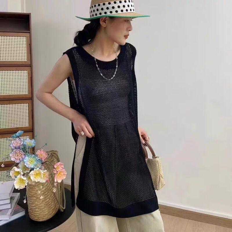 Women's Hollow Knit Vest