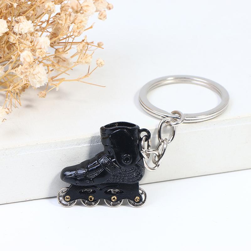 

1 шт. креативные модные ботинки для катания на коньках роликовые коньки брелки ювелирные изделия кулон подарки чёрный