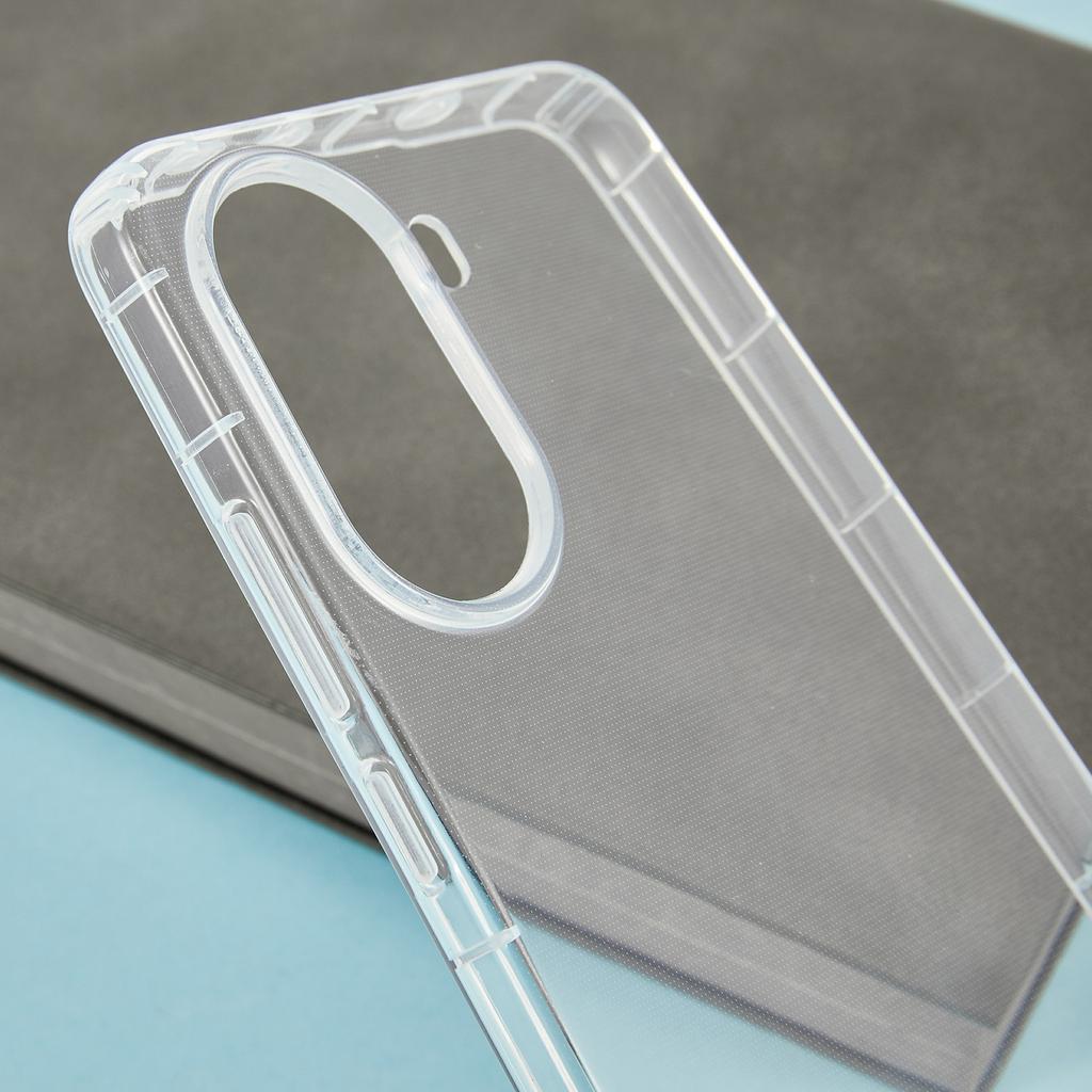 For Xiaomi Poco X7 Pro 5G Case Transparent TPU Phone Back Cover Airbag Protection