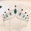 Alloy Queen Princess Crown Baroque Prom Dress Jewelry Vintage Bridal Headband  New Year