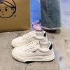 Platform White Shoes Women's New Autumn Lace-up Breathable Versatile Women's Shoes Student Casual Sports Board Shoes