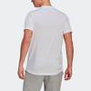 Adidas Casual Round Neck Short Sleeve T-Shirt Men Tops White GT5558