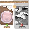 Plate China Storage Dividers 96 Pcs Felt Plate China Storage Containers Dividers Protectors Thick and Soft Dish Storage, Round Plate Separators Pads