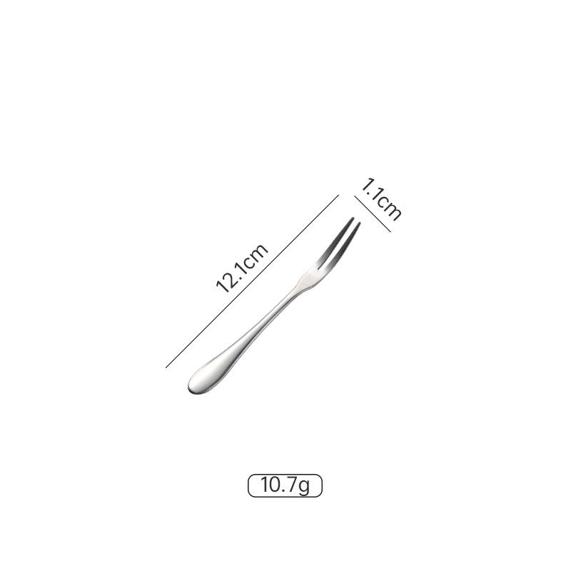 1012 series stainless steel round spoon tip spoon multi-specification western tableware knife fork spoon 410 gift dessert spoon
