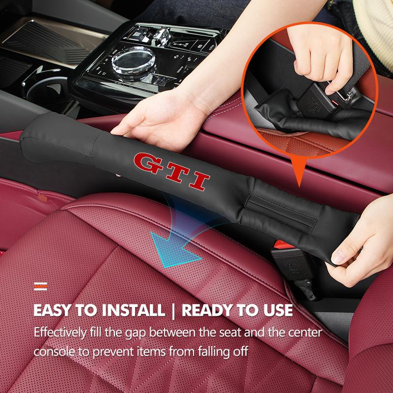 For Volkswagen VW Car logo J-type leak proof seat gap filling strip Accessories Jetta Golf4 5 6 Beetle CC B5 B6 B7 EOS GTI MK2