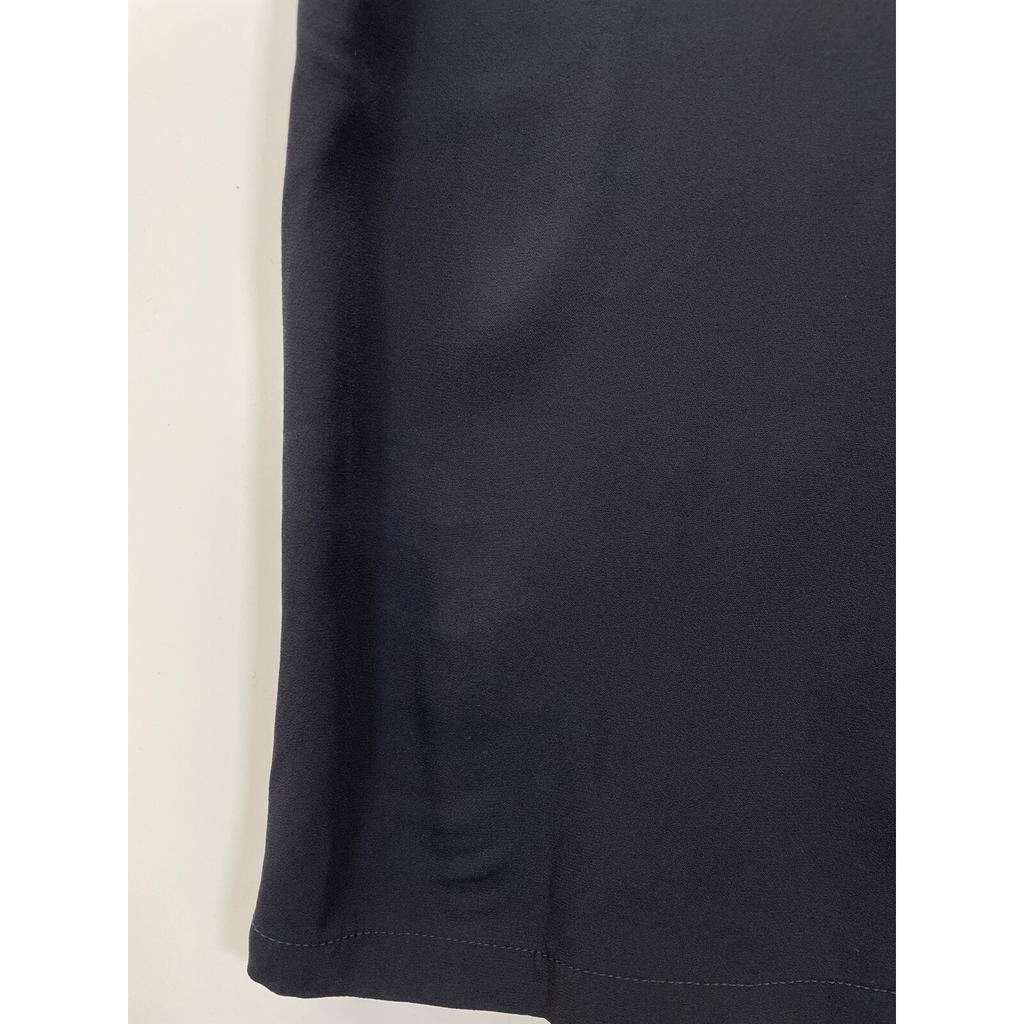 MARNI ABMA0725A0TV285 Navy Back Ribbon One Piece dress 36 NavyUsed