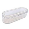 Makeup Brush Holder with Lid Clear Transparent Dust Proof Makeup Brush   Storage Case