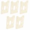 5 Pcs IC Card Holder Windshield Card Display Sleeve for Community Personnel Vehicle Management with Suction Cup