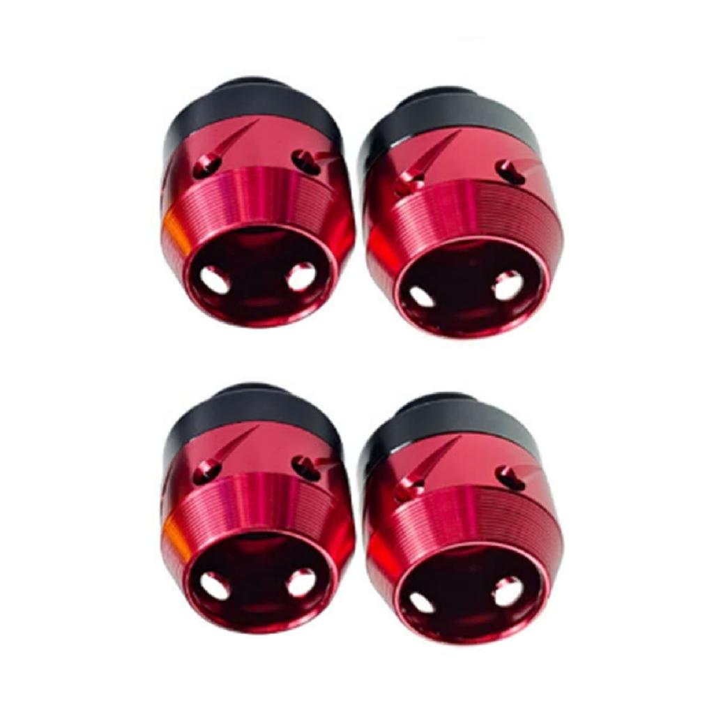 Motorcycle Front Fork Frame Slider CNC Aluminum Alloy Front Fork Frame Sliders Wheel Crash Protector Red