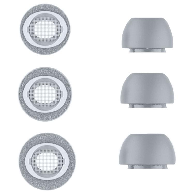 6 Stück/Packung Silikon-Ohrstöpsel zur Verbesserung der Musikklarheit, kompatibel für Buds 3Pro S/M/L Ohrstöpsel Komfortables Hören