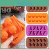 Versatile Silicone Halloween Pumpkin Chocolate Mold For Creative Candy Jelly And Cookie Making