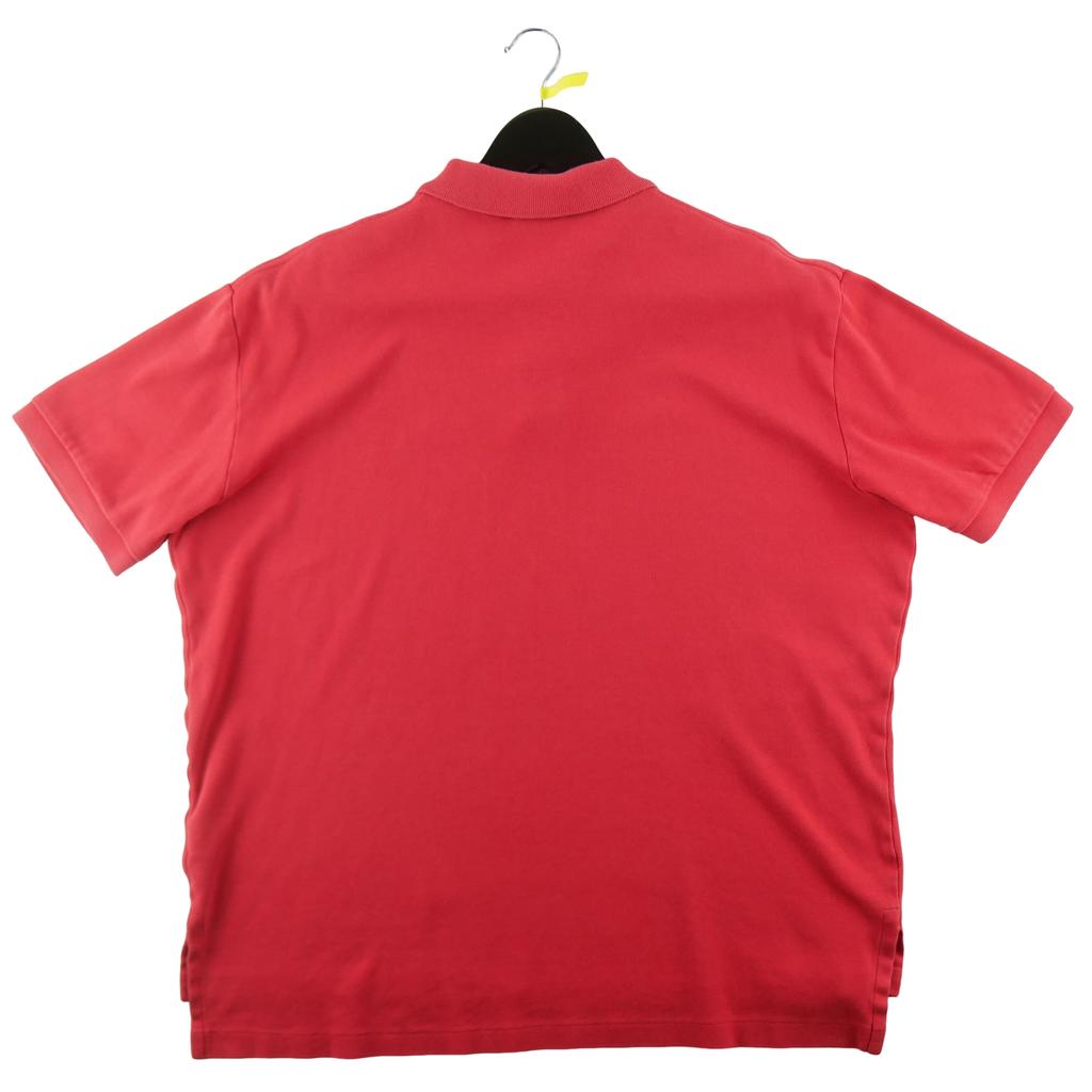 Seconde vie - Polo manches courtes Homme Rouge - Bon état