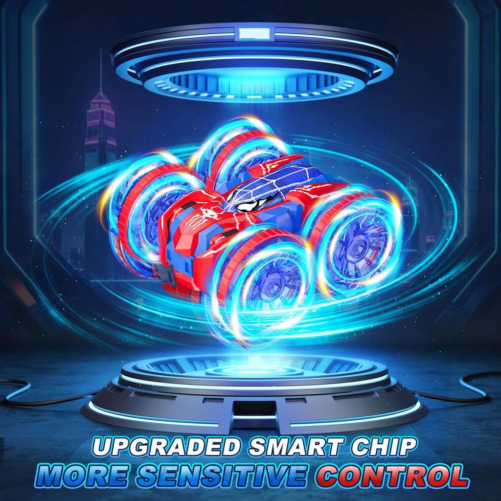 RC Stunt Racer 360° Flip Land Water Universal Waterproof Remote Holiday Celebration Gift