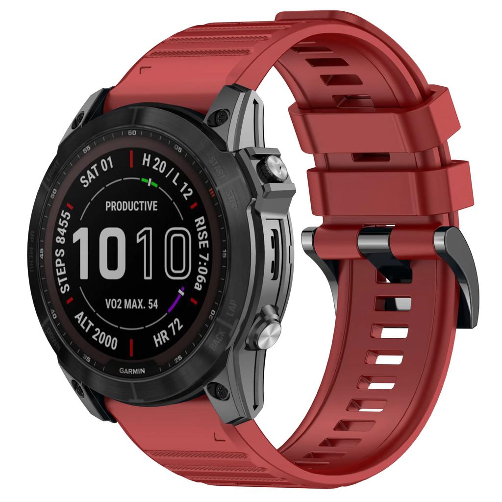 22mm 26mm Silikonarmband für Enduro 3 Tactix Armband für Garmin Fenix 8 E 7 7X Pro 5 5X Plus 6 6X Pro Epix Gen 2 QuickFit Band