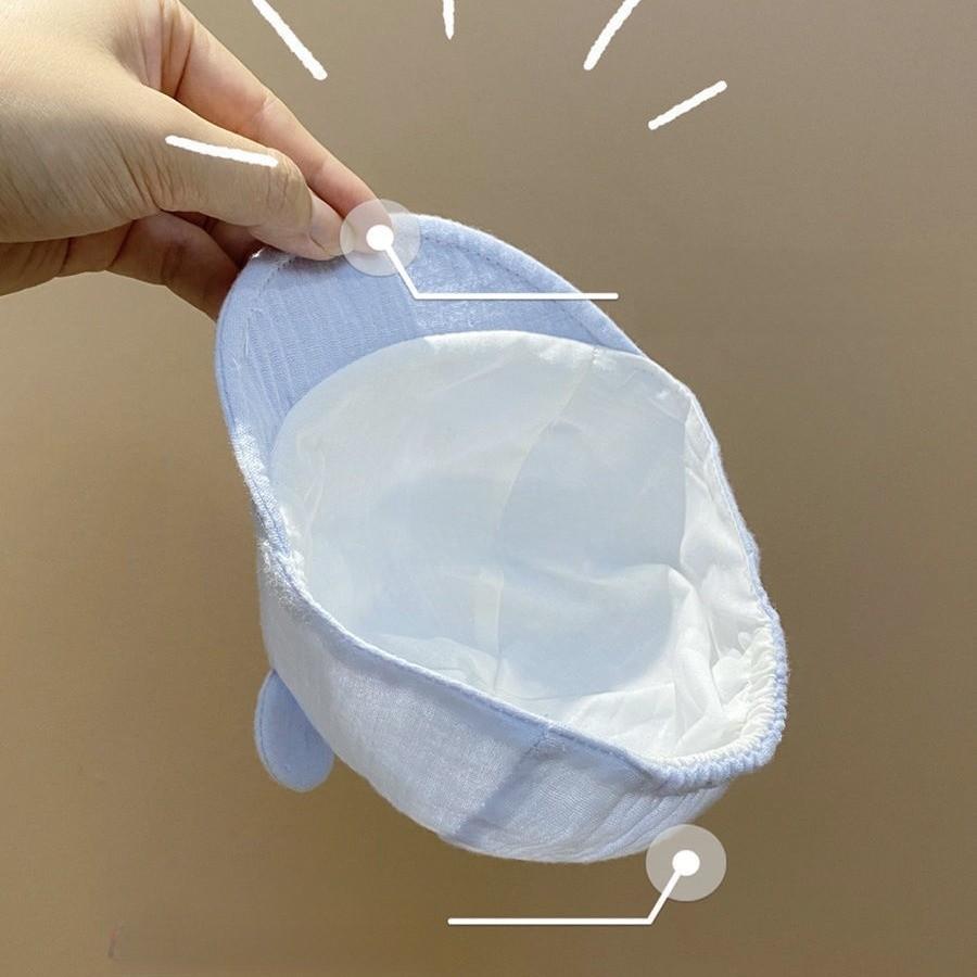 Cute Infant Baby Cap With Sunshade And Ventilation For Newborns