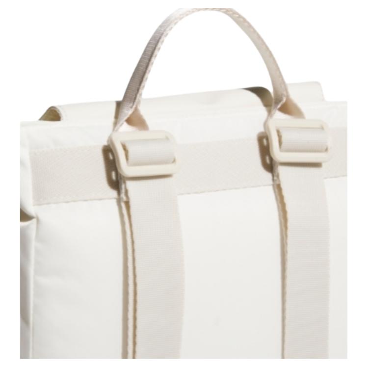 Adidas Polyester Twill Backpack Small Women's Jade White & Bauxite Brown Adidas KT0853