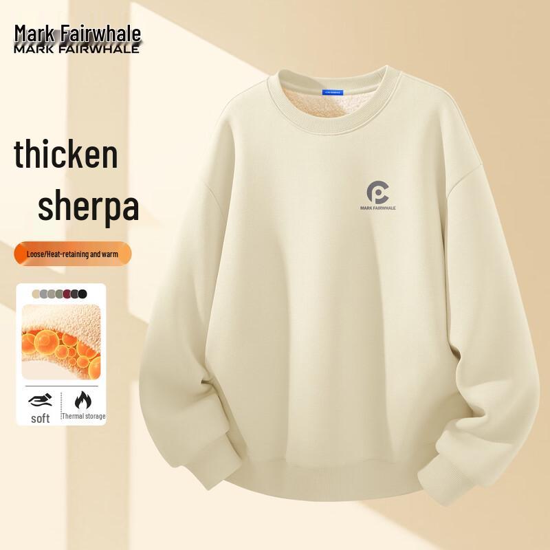 

Mark Fairwhale Men s Plush Lined Sweatshirt 3XL