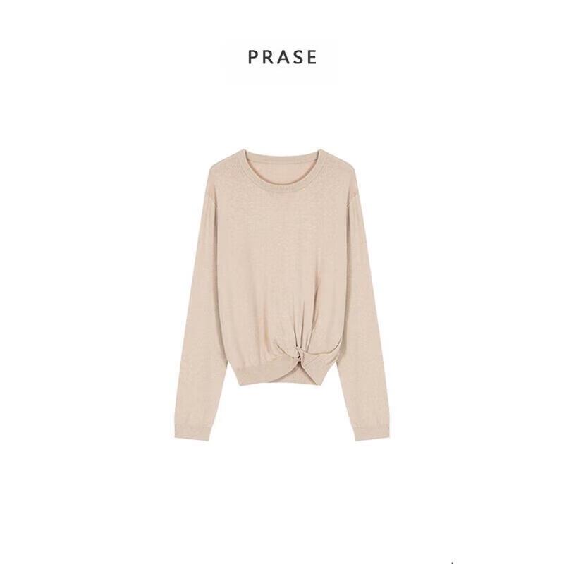 PRASE Marais Afternoon Twisted Knit Sweater L