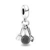 S925 Silver Coffee Cup Honey Beverage Bottle Birthday Cake Talisman Fit for Original Bracelet DIY Women's Jewelry
