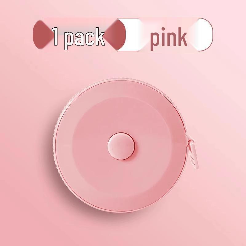 

1.8m Mini Leather Tape Measure: Soft, Multifunctional, High-Precision Ruler for Bust, Waist, Hips.