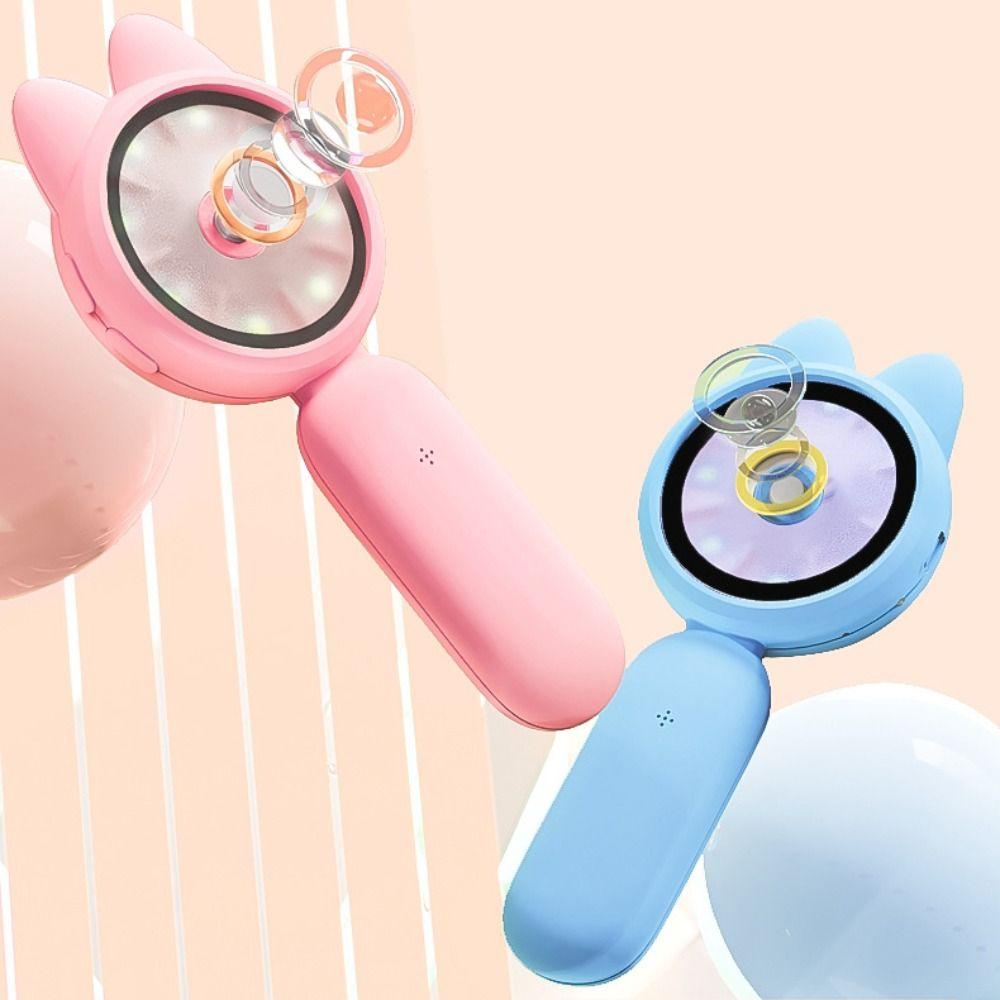 

8 LED Digital Microscope Support Photograph Children s Magnifying Glass Teaching фіолетовий
