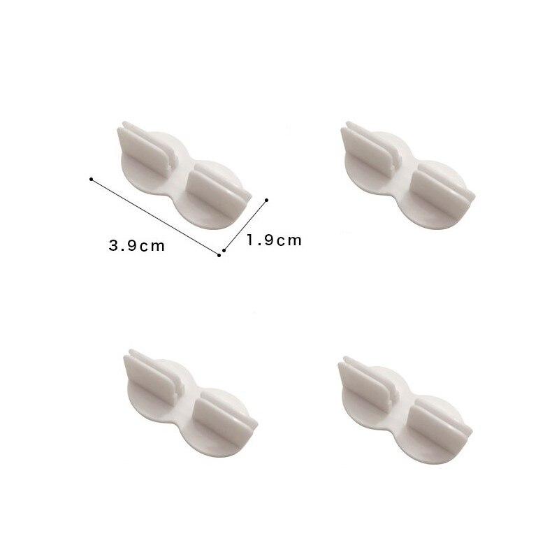 

10 шт./лот, аксессуары для перегородок ящика, удлинительная пряжка, фиксированный зажим, ящик для хранения «сделай сам», перегородка для носков, органайзер для нижнего белья Extend Buckle
