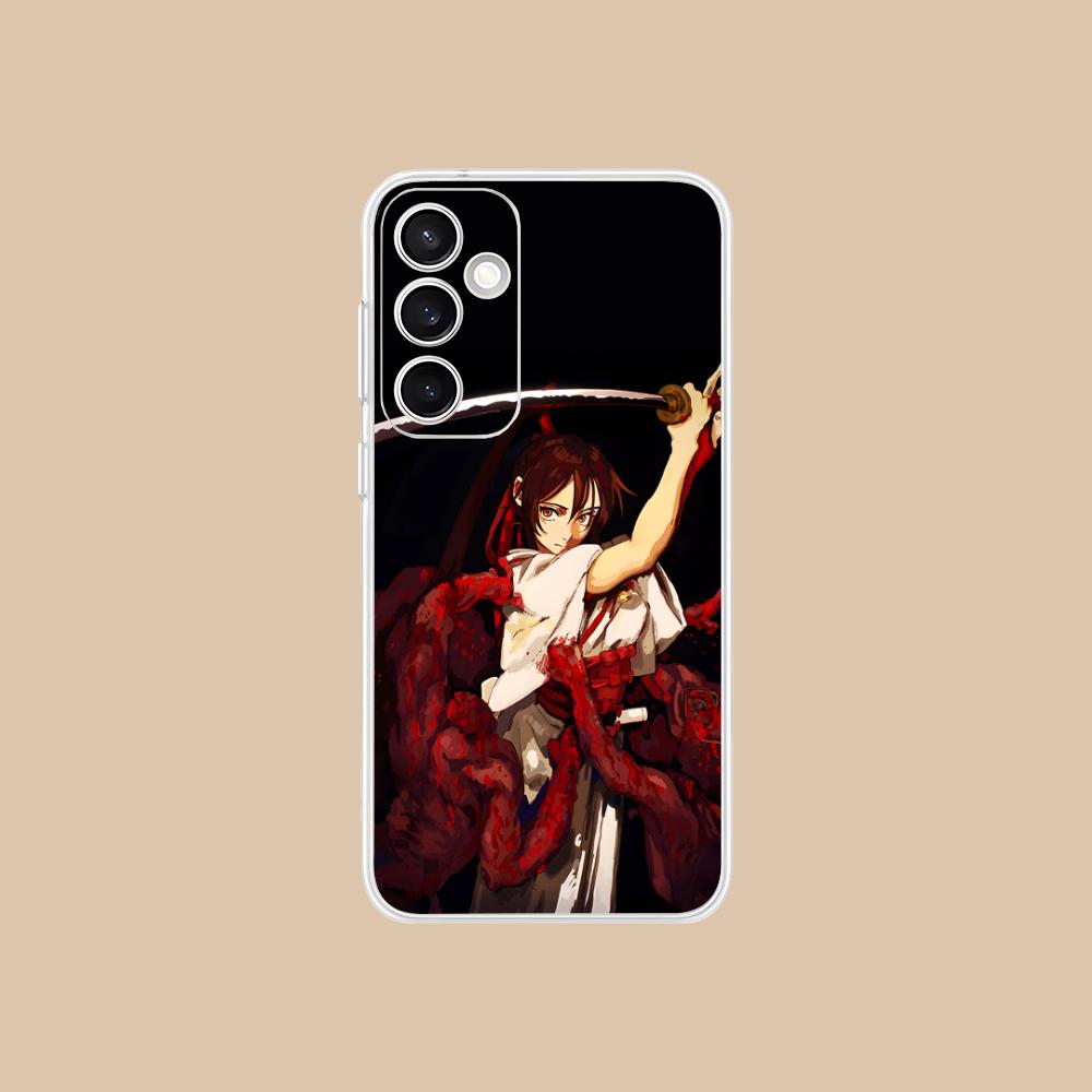 Hell's Paradise Sagiri Phone Case for Samsung Galaxy S25 S24 S23 S22 S21Plus FE Ultra Soft TPU Clear Shockproof Cover
