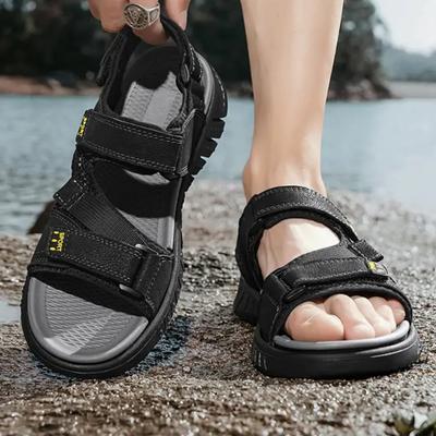 Summer Lightweight Retro Men's Sandals Open Toe Large Size Anti Slip Slippers Casual Shoes Sandalias De Verano Para Hombre