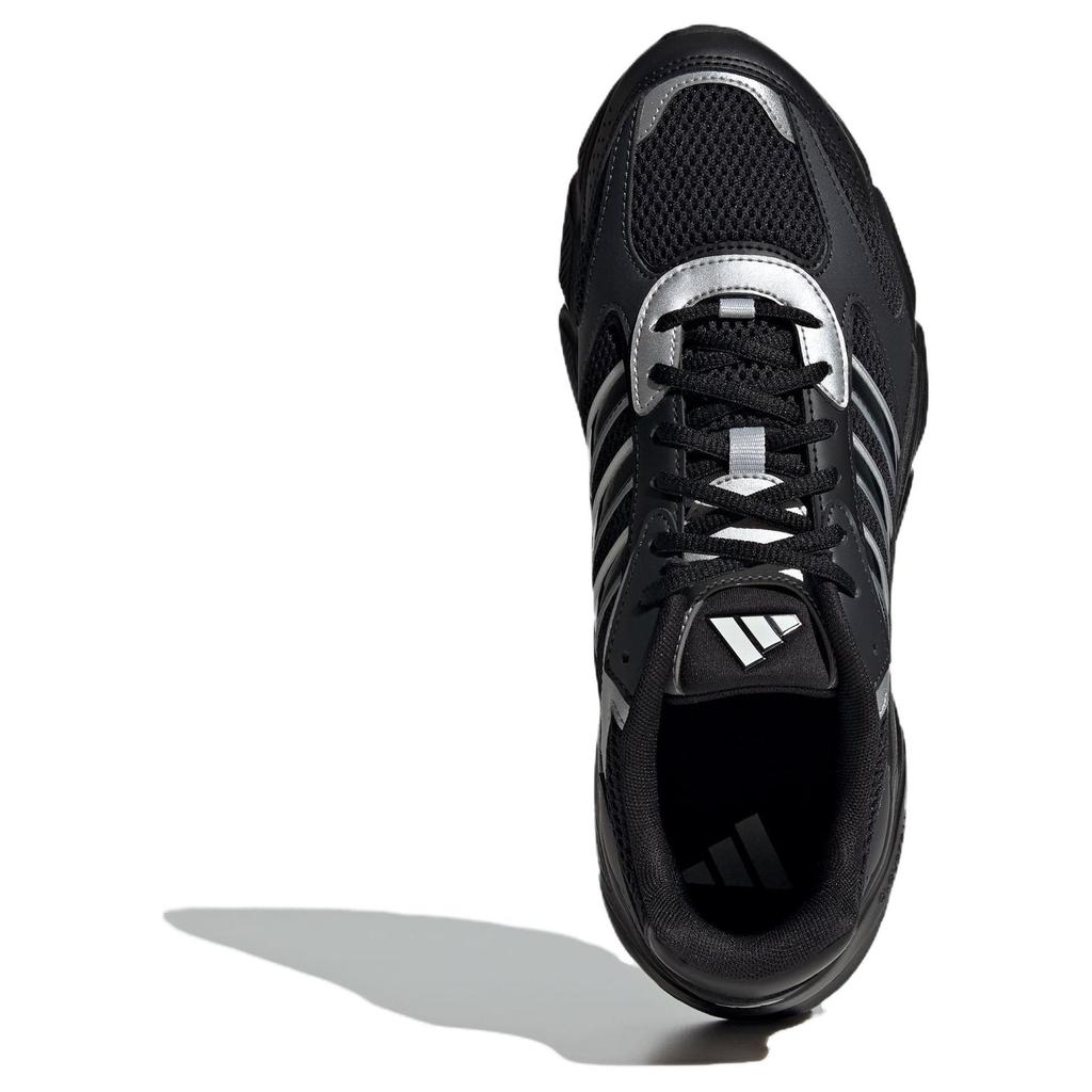 Adidas Crazy Chaos 2000 Mesh Fabric Comfortable Versatile Non-Slip Wear-Resistant Low-Top Casual Shoes Men Sneakers Black Silver JP5666