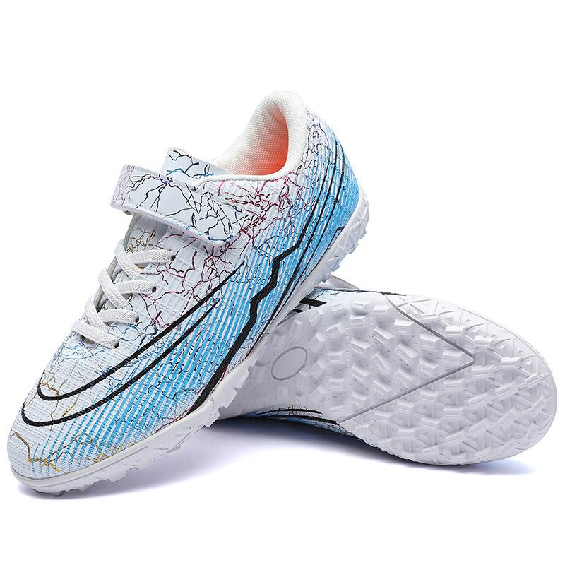 

Student football shoes men s shoes Velcro children s small football shoes broken nails children s football shoes training price 39