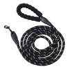 Dog Leash Reflective 9.84ft Nylon Rope Foam Padded Handle Pet Leash for Medium Large Dogs Walking Training