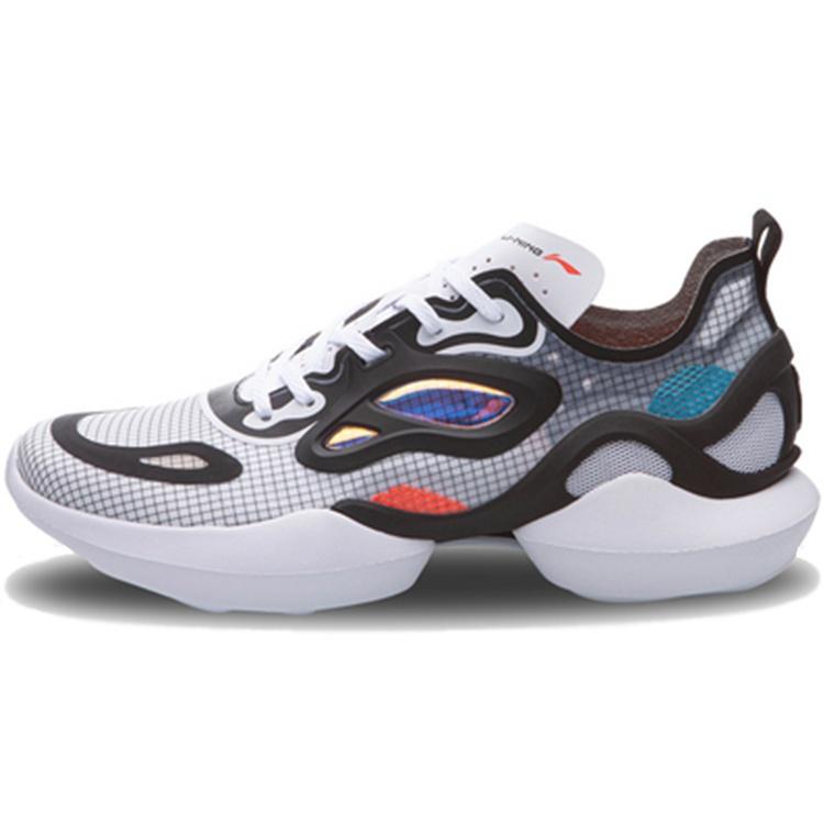Li-Ning Comet White Black Grey Men s AGLQ023-3 EU 41⅔