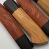 Natural Solid Wood Japanese Style Kitchen Knife Octagonal Wooden Handle Scales Diy Making Accessories Parts