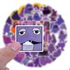 60 Grimace Grimace Graffiti Stickers Decorative Skateboard Mobile Box Waterproof Stickers