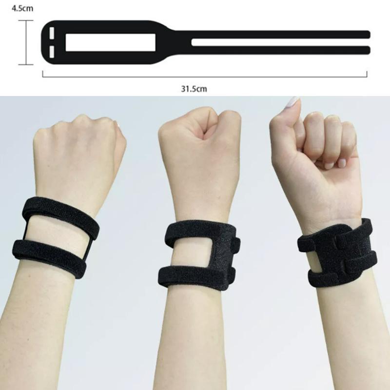 Bracer Sports Fixed Pressurized Wrist Band Strap Pressurized Tennis Wrapping Strap Thin Hand Guard