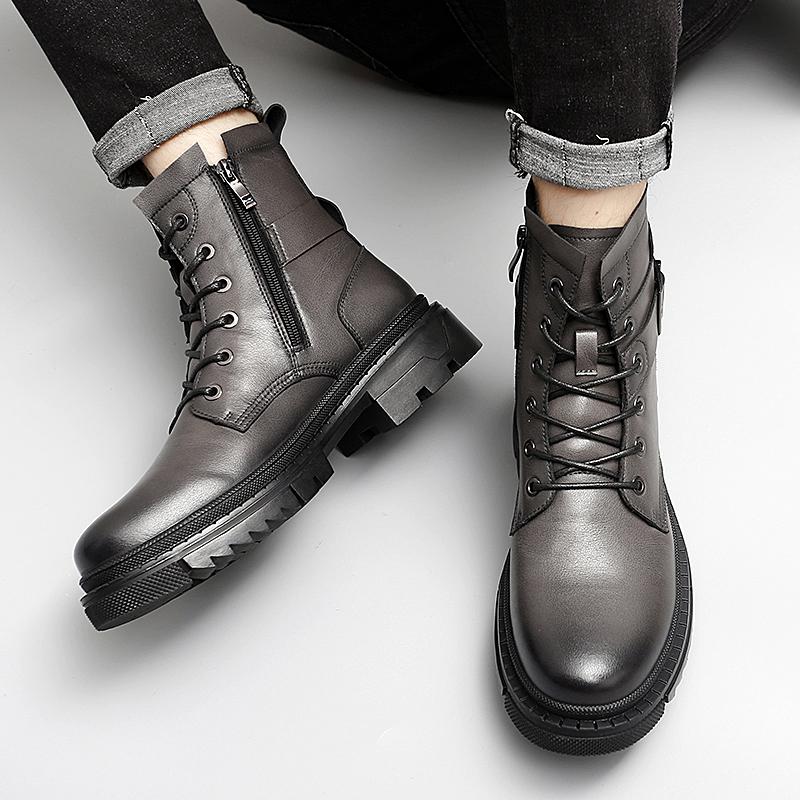Модные зимние мужские ботинки — фото 7