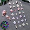 20 Stück Lilienblüten Nagelanhänger 3D Leuchtend Weiche Nageldekoration Farbverlauf Eiskristall Lilie Nagelkunstblumen Frühlingsnägel Blütenblatt